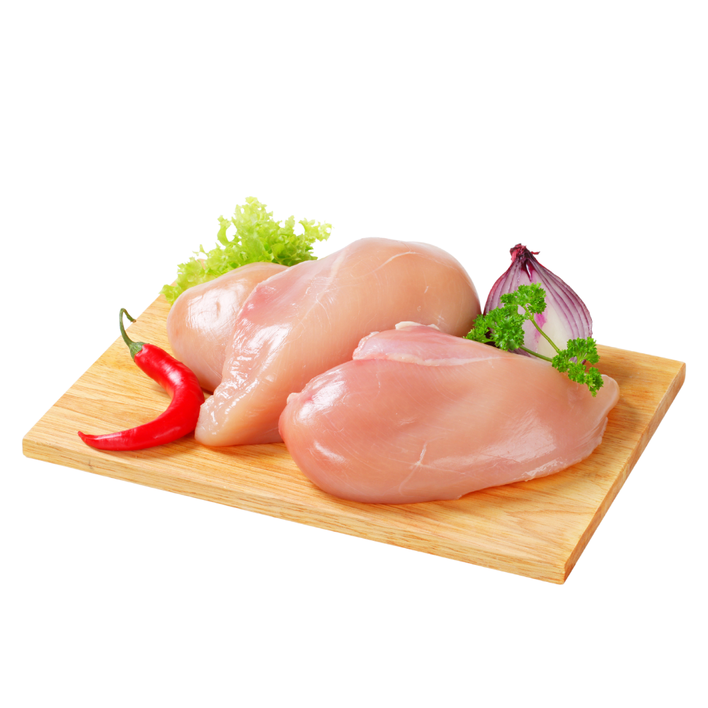 CHICKEN BREAST BONELESS SKINLESS NO TENDER — Basha Foods Service